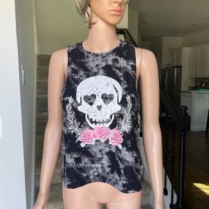 No Boundaries Tank Top Women Sz S (3-5) slightly used